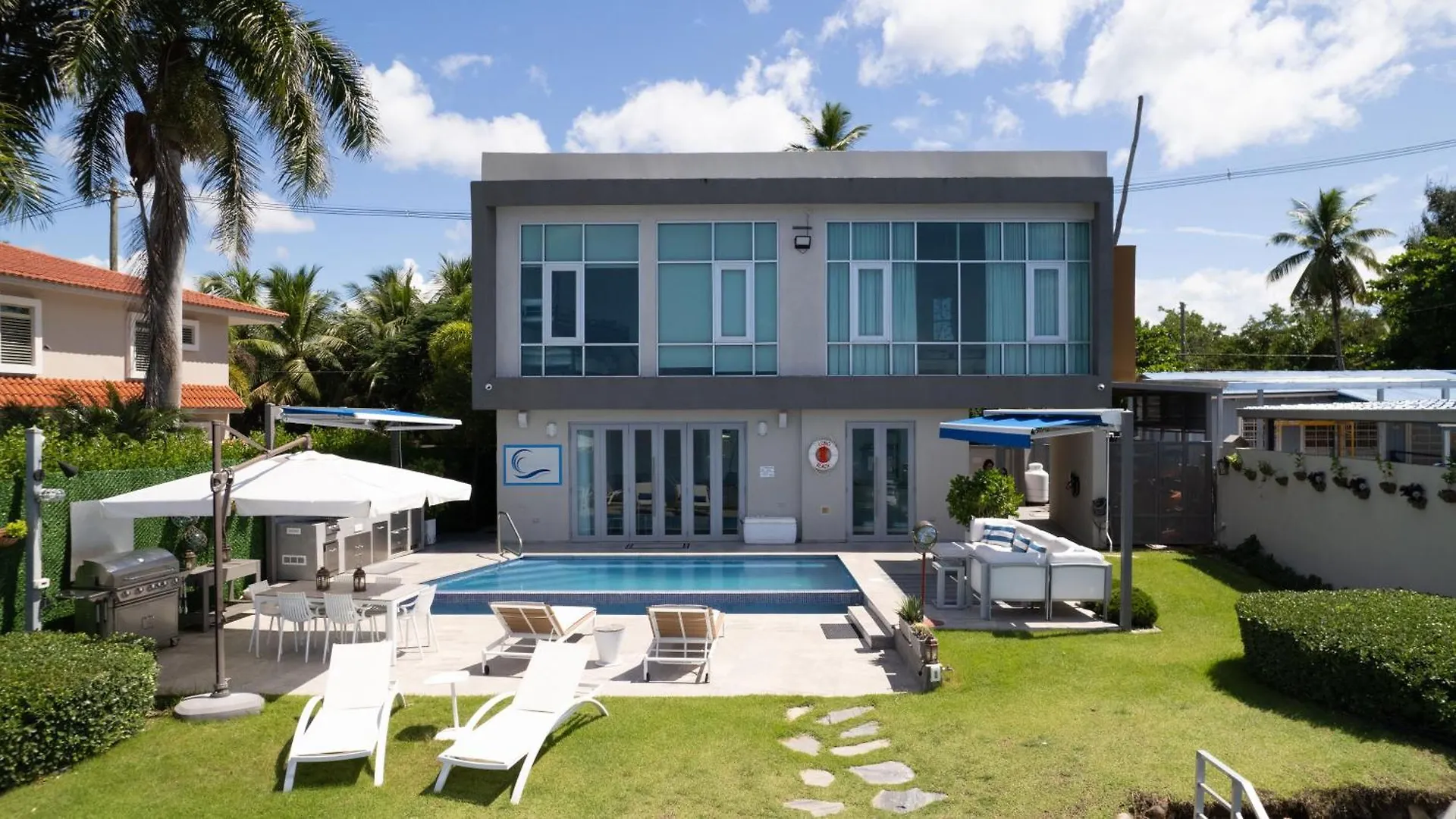 Ocean Front Luxury Villa With Pier And Heated Pool - Self Check In - Vj1 Cabo Rojo