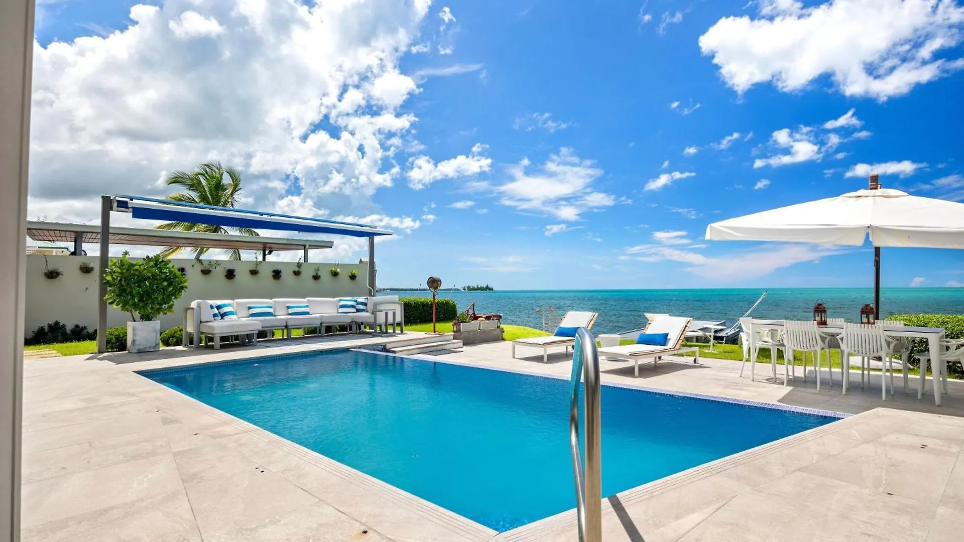 Ocean Front Luxury Villa With Pier And Heated Pool - Self Check In - Vj1 Cabo Rojo